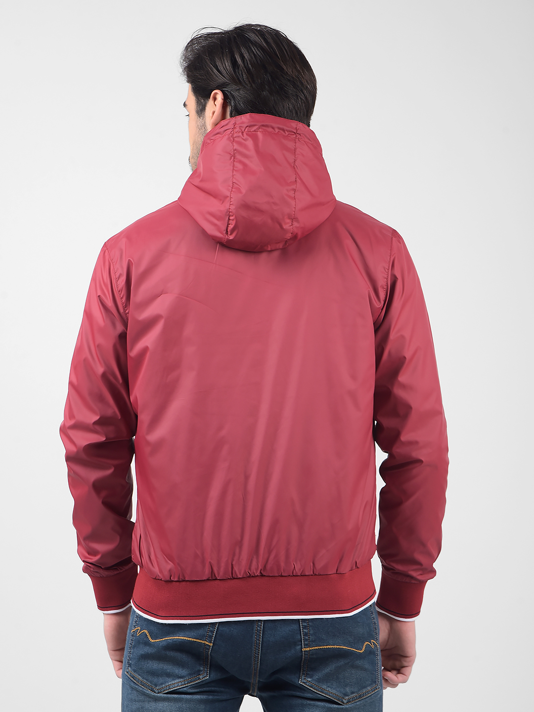 Numero Uno Men Solid Red Jacket
